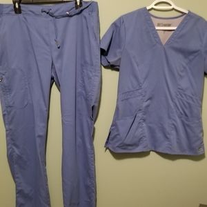 Grey's anatomy scrub french blue